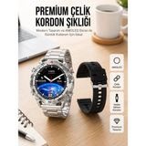 Poebgo Familys 2025 Model Yuvarlak Ekran Android ve Ios Uyumlu Gps Takibi Yapabilen Akıllı Saat Yeni Nesil - Standart