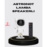Poebgo Family's 8 Efektli Astronot Galaxy Projektör Uzaktan Kumandalı LED Gece Lambası