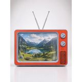 Poebgo Familys Telefon Ekran Büyütücü 3D Hd Lens Retro Tv Görünümlü Katlanabilir Mobil Ekran - Standart