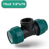 POELSAN DİŞİ KABLİN TE 75x2 1/2"x75 İÇTEN DİŞLİ KAPLİN TE KANGAL BORU EKLEME TE SULAMA BORUSU KAPLİN TE