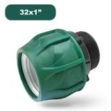 Poelsan Kablin Erkek Adaptör 32x1" Sulama Borusu Bağlantı Malzemeleri