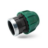 Poelsan Siyah 32X1 Dişi Adaptör
