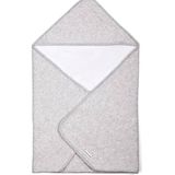 Poetree Kids Açık Gri Chevron Grey İçi Nikili Kundak Battaniye