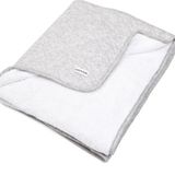 Poetree Kids Chevron Grey Welsoftlu 80x100 Açık Gri Bebek Battaniye