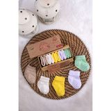 Poffi Baby Yenidoğan Bebek Çorabı - 41S-Sarı - 1 - 6 Ay