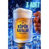 Pofika Buz Bardak Köpük Kafalar İçecekleri Soğutan Çift Cidarlı Jel Buz Bardak 460 ML (BPA İçermez) 3 ADET