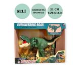 Pofika Gerçekçi T-rex Dinazor Basma Mekanizmalı Hareketli Sesli Kükreyen Oyuncak Dinozor 21 cm