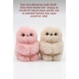 Pofika Mir-umi Akıllı Peluş Robot Oyuncak - Hareketli Kafa - Söyleneni Tekrarlama-Etkileşimli Sevimli Şarjlı ( PEMBE,BEYAZ RENK) 1 Adet