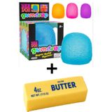 Pofika Needoh Gumdrop Nıce Cube Ve Viral Butter Squishy Tereyağı Tasarımlı Sıkılabilir Stres Oyuncağı İkili Set