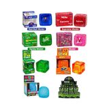 Pofika Needoh Nıce Cube Schylling Squishy -Coca-Cola,LV,Sprite,Red-Bul Jel Dolgulu Buz Küp Karışık Model 1 Adet