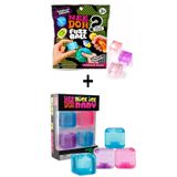 Pofika Needoh Squishy Süpriz Paket Mini 3'lü 1 Adet + Needoh Nıce Cube 4'lü Mini Set Paket (2'li Set)