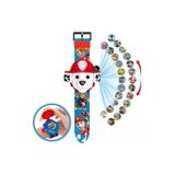Pofika Paw Patrol Projeksiyonlu Digital Çocuk Kol Saati, Farklı Resimleri Duvara Yansıtma Özellikli