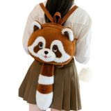 Pofika Sevimli Kawaii Peluş Panda Sincap Çanta Kuyruklu