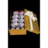 Pofika ZAİNİ Hello Kitty Çikolatalı Sürpriz Yumurta 20 Gr (12 Adet) Özel Gold Kutuda Sevgiliye Hediye