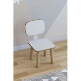 Pofitto Çocuk Sandalyesi, Çocuk Oturağı, Ahşap Sandalye, Montessori Sandalye