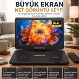 Pofoto Portatif DVD Oynatıcı "bölge Kodu Olmadan DVD Arşivinizi Izleyin" - Siyah