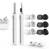 Pohgelan AirPods Pro 2./1. Nesil Yedek Kulak Uçları, Gürültü Azaltma Deliği ve Dahili Toz Koruma Ekranı, Temizleyici kitli USB-C Şarj Kutusu için -3 Boyut (S/M/L) [6-Pair]