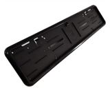 Point 2 Adet Parlak Siyah Plakalık Piano Black Takmatik Plakalık Çerçevesi Piano Black
