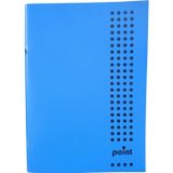 Point A4 Pp Kp. Dikişli 100Yaprak Defter Çizgisiz-Mavi