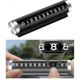 Point Araç Ön Cam Telefon Numarası Şifre Tip Çevirmeli Numaratör Metal Malzeme 1