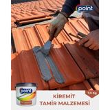 Point Boya KİREMİT TAMİR MALZEMESİ - Çatı/Kiremit Yalıtım Malzemesi - 7,5 Kg - Gri