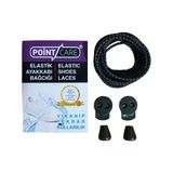 Point Care Akıllı Kilitli Elastik Ayakkabı Bağcık 100 cm - Haki