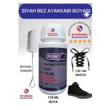 Point Care Siyah Bez Ayakkabı Boyası
