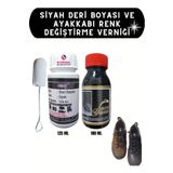 Point Care Siyah Deri Boyası Ve Altınyunus Renk Değiştirme Verniği