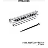 Point Gri Metal Kasa Numara Çevirmeli Araç Içi Telefon Numaratör Park Numarası Araba Numaratör