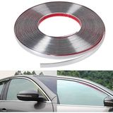 Point Marketing 18 mm 3D Dekoratif Krom Nikelaj Şerit Çıta Panjur Kalın Şerit 5 Metre - Renkli - 10