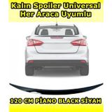 Poınt Marketıng Spoiler Universal Her Sedan Araca Uyumlu Piano Black 120 Cm Siyah