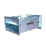 Point P-Kf 80-50 Dikdörtgen Kanal Tipi Fan 7540 M3/H (Gri)