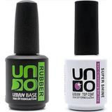 Point Pro Kalıcı Oje Seti Uno Rubber Base Coat 15 ml + Uno Top Coat Super Shine 15 ml