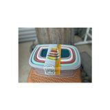 Pointtech 0288 Derin Dondurucu Ve Buzdolabı Saklama Kabı 6' Lü Set (Gıda Temasına Uygun)