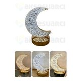 Pointtech Ay Hilal Kristal Elmas Gold 3 Renkli Masa Lambası Led Dokunmatik Romantik Loş Akrilik Gece Işığı
