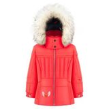 Poıvre Blanc W22-1002-BBGL Kız Çocuk Kayak Montu - Kırmızı