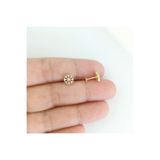 POKAK Zirkon Taşlı Piercing Tragus Helix Rook Conch Lobe Cartilage Daith Kıkırdak - 1 ADET