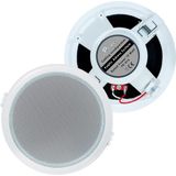 Poke 2 Adet 13 cm Tavan Alçıpan Trafosuz Hoparlör 10W - beyaz
