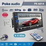 Poke 7'' Tofaş Doğan Double Teyp 4X55W 2xusb Bluetooth USB Sd Fm Aux Kamera Hediyeli App Kontrol PK-6014