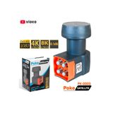 Poke Dörtlü Lnb Quad Yeni 0.1DB 5G 3D 4-8K PK-0003