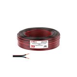 Poke Elektrik Ve Hoparlör Kablosu Kordon 50 Metre 2x0.75 - Siyah