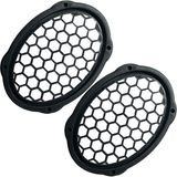 Poke Hoparlör Kapak Oval LED Takılabilir 2ADET Poke PK-5365