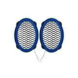 Poke Ledli Hoparlör Kapak Oval 12v 2adet Pk-5052, Mavi