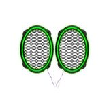 Poke Ledli Hoparlör Kapak Oval 12v 2adet Pk-5052, Yeşil