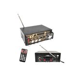 Poke Mini Dev Anfi 400W 12v 220v Bluetooth Usb Sd Fm Radio PK-6104