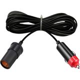 Poke Oto Çakmak Fişi Uzatma Kablosu 10 Metre 12V-24V Universal Araçlar İçin Geniş Kullanım Alanı