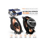 Poke Oto Hoparlör Reno 9 Oval 10cm x 15cm 4x6 Inç 200 Watt Tweeterli 1 Adet PK-5900