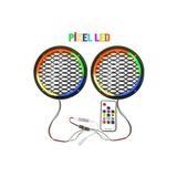 Poke Pixel Ledli 16cm Hoparlör Midrange Kapak 2 Adet Pk-5648