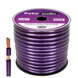 Poke Pk-1410 8Ga 50 Metre Silikon İzoleli Profesyonel Oto Amfi Güç Kab