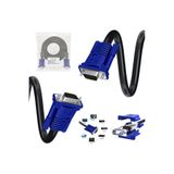 Poke Vga Kablo 3+6 15pin E/E Filtreli 10mt PK-6868